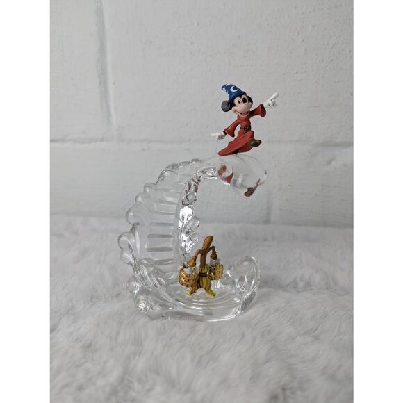 Disney Mickey Mouse Sorcerer's‎ Apprentice Crystal Staircase Franklin - Picture 2 of 7